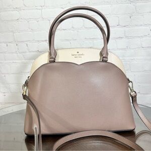 KATE SPADE Payton Medium Dome Satchel in Neutral Colors Nwt Perfect Spring bag